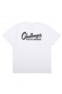 CHECKER LOGO TEE / WHITE (CLG-TS 025-002)