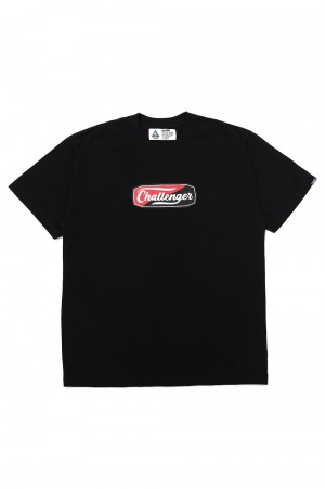 TWO TONE LOGO TEE / BLACK (CLG-TS 025-003)