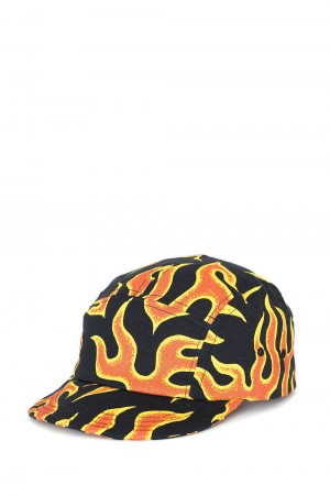 FIRE JET CAP / ORANGE- BLACK (CLG-AC 025-022)