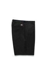DICKIES / PLEATED SHORT TROUSERS ( TYPE-1 ) / BLACK (25SS-WMP-DC02)