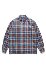 REGULAR COLLAR SHIRT L/S ( TYPE-1 ) / BROWN (25SS-WMS-RC01)