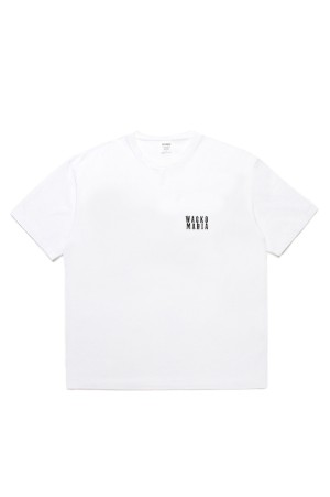 WASHED HEAVY WEIGHT CREW NECK T-SHIRT ( TYPE-3 ) / WHITE (25SS-WMT-WT03)