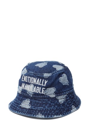 DENIM BUCKET HAT / BLUE (EU-HR8-0000-005)