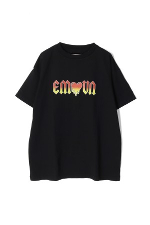GRADATION SS TEE / BLACK (EU-HR8-0000-071)