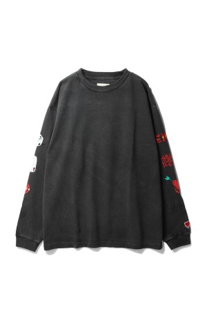 SAVAGE LS TEE / BLACK (EU-HR8-0000-077)