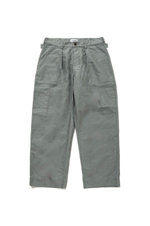 MOLESKIN MECHANIC PANTS / S.GREEN (251LM-PT01)