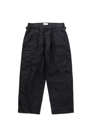 MOLESKIN MECHANIC PANTS / BLACK (251LM-PT01)