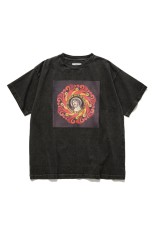 PRINTED TEE -PSYCHEDELIC - / BLACK (251LM-CT06)
