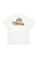 PRINTED TEE -WESTERN HAT- / WHITE (251LM-CT17)