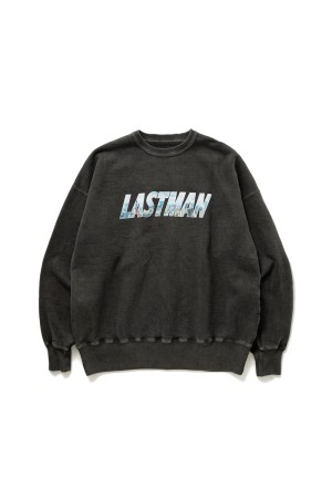 PRINTED CREW NECK -CITY- / BLACK (251LM-CT20)