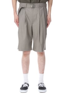 Hemingway Belted Shorts - Bamboo (AODMPT001)