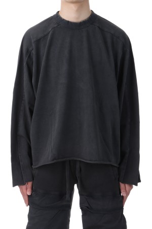 HEAVY LS TEE WASHED BLACK / WASHED BLACK (ES2260WB)