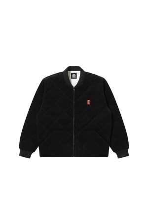 SMALL HWC QUILTED CORDUROY JACKET / BLACK (BEPSS25OT04)