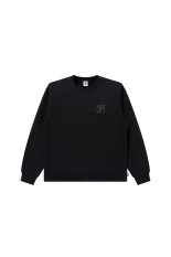 RHINESTONE B EMBLEM CREW SWEAT / BLACK (BEPSS25CS11)
