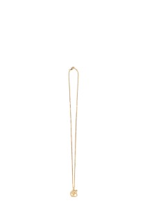 B EMBLEM CHAIN NECKLACE / GOLD (BEPSS25AC05)