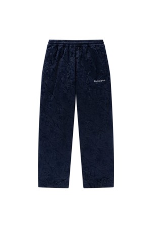 OE LOGO PAISLEY TRACK PANTS / NAVY (BEPSS25PA11)