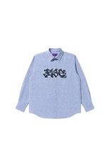 URBAN ARROWS PATCHED OXFORD SHIRT / BLUE (BEPSS25TP08)