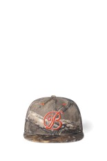 B EMBLEM REALTREE BASEBALL CAP / MULTI (BEPSS25AC24)
