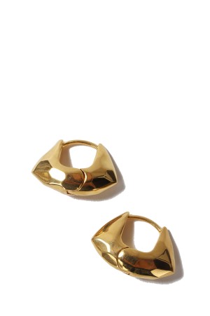 TINY BAUM HOOPS - GOLD (A-87_G)