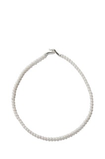 BABY PEARL COLLAR - SILVER (L-64L_SILVER)