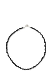 BABY ONYX COLLAR - SILVER (L-65L_SILVER)