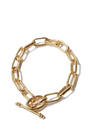 CLASSIC CHAIN BRACELET - GOLD (A-78_G)