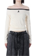 OFF-SHOULDER TOP -CREAM (RR251TP006)