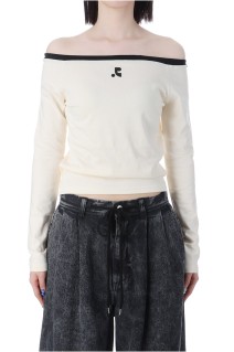 OFF-SHOULDER TOP -CREAM (RR251TP006)