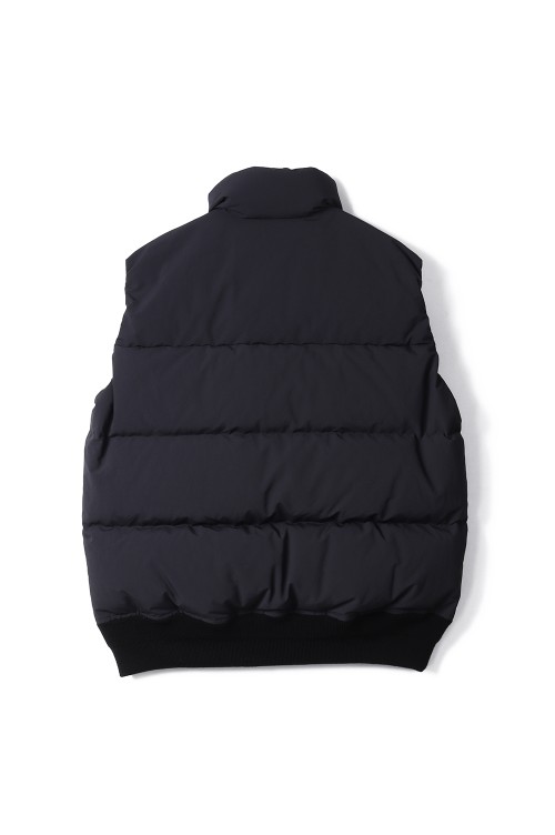 sacai Puffer Vest ブラック サイズ1 Puffer Vest - BLACK 001 (SCM-253) | セレクトショップ
