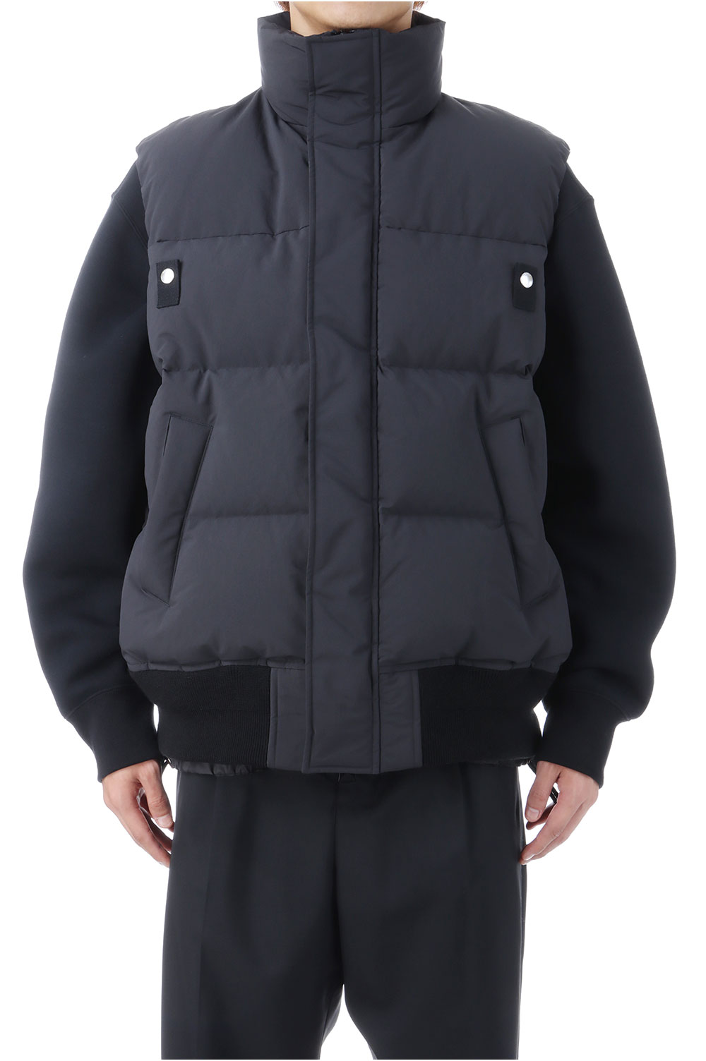 Puffer Vest - BLACK 001 (SCM-253) | セレクトショップ