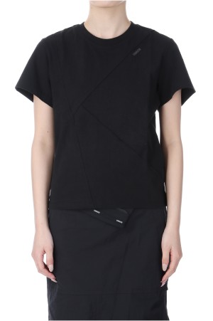CUT POINT SMALL LOGO TOP IN BLACK - BLACK (KM2411TS002M)