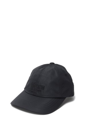 SLOGAN LETTERING BALL CAP IN BLACK - BLACK (KM2434HT001M)