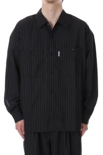 T/W Work L/S Shirt / Stripe (CTE-25S401-STRIPE)