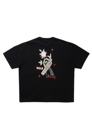 Print S/S Tee (Wild Honey) / Black (CTE-25S335)