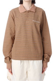 STRIPE PK T-SHIRT -BEIGE (RR251TP007)