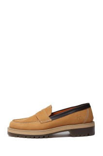 Basic Coin Loafer by Tomo and Co / Yellow Nubuck (TCMS-001)