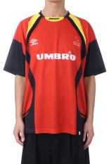 Moto Soccer Jersey by UMBRO / Red (25SS-MS3-021)