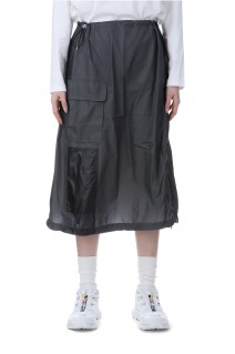 PERTEX TRANSITION SHEER SKIRT / BLACK (25SS-L3-02)
