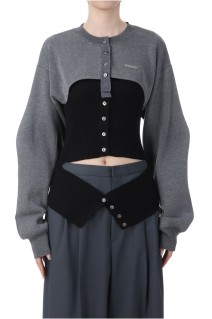 Multi-way Combination Knit - BLACK (31251365101)