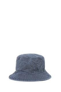 HICKORY HAT WASH / WHITExBLUE