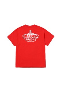 T-SHIRT SKULL HAT / RED