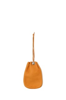 DEER SKIN DRAWSTRING / YELLOW