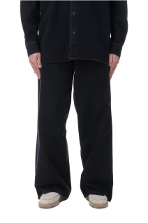 WIDE FIT DENIM PANT / BLACK (P003)