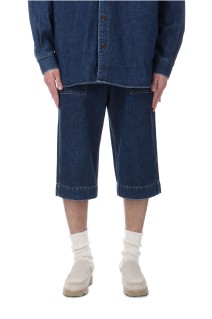 DENIM HALF PANT / INDIGO (P005)