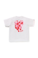 x BAPE CAMO SS TEE / WHITE (EU-HR8-0000-C28)
