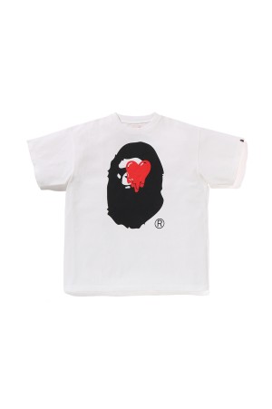x BAPE FACE SS TEE / WHITE (EU-HR8-0000-C30)