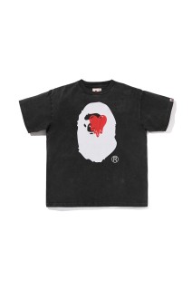 x BAPE FACE SS TEE / BLACK (EU-HR8-0000-C31)