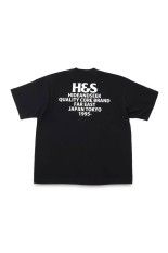 H&S Logo S/S Tee / Black (HT-060625)