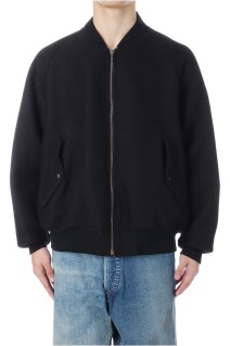 Cotton Moleskin Padding Jacket - BLACK (25AAP-01-23)