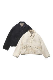 Vintage Silk Hemp Hunting Jacket - BEIGE (25AAP-01-25)